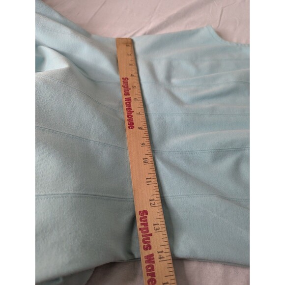 Apt9 Blue Dress Luxury TailoredFit Robins Egg Elegant Classic Womens PS Academia - Picture 5 of 16